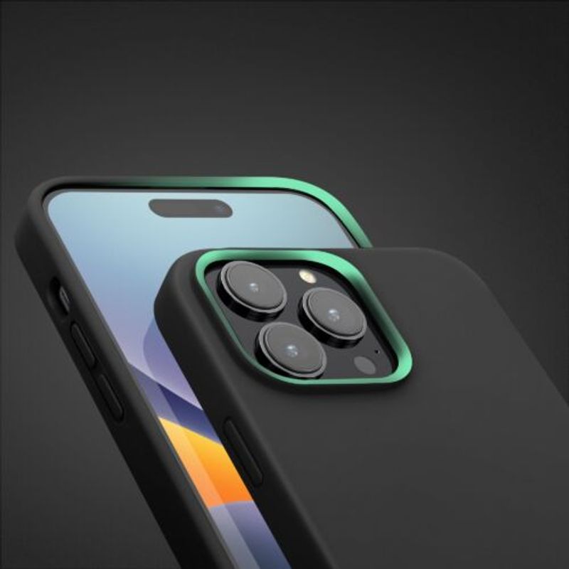 Laptop, Telefoane si Tablete - Telefoane mobile si accesorii - Accesorii Telefoane - Huse telefoane - Husa Kwmobile pentru Apple iPhone 14 Pro Max, Silicon, Negru, 59074.01 - Infinity.ro