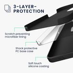 Laptop, Telefoane si Tablete - Telefoane mobile si accesorii - Accesorii Telefoane - Huse telefoane - Husa Kwmobile pentru Apple iPhone 14 Pro Max, Silicon, Negru, 59074.01 - Infinity.ro