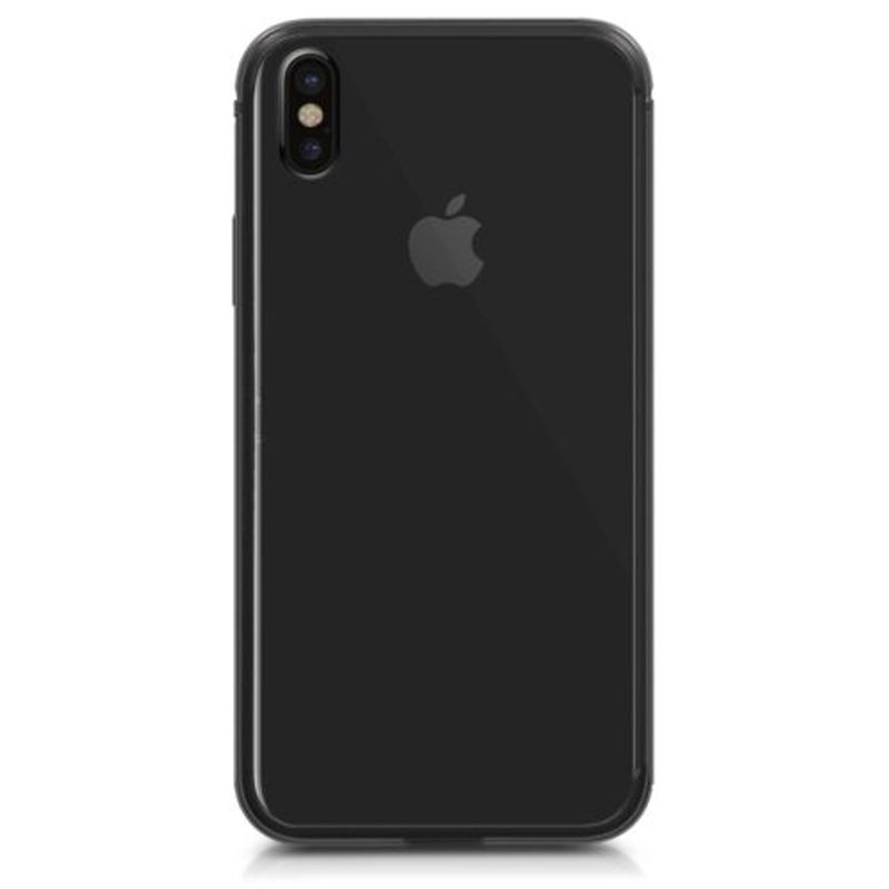 Laptop, Telefoane si Tablete - Telefoane mobile si accesorii - Accesorii Telefoane - Huse telefoane - Husa pentru Apple iPhone X/iPhone XS, Aluminiu, Negru, 43892.01 - Infinity.ro