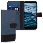 Laptop, Telefoane si Tablete - Telefoane mobile si accesorii - Accesorii Telefoane - Huse telefoane - Husa pentru Huawei Y6 (2018), Textil, Albastru, 44880.03 - Infinity.ro