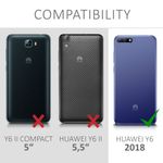 Laptop, Telefoane si Tablete - Telefoane mobile si accesorii - Accesorii Telefoane - Huse telefoane - Husa pentru Huawei Y6 (2018), Textil, Albastru, 44880.03 - Infinity.ro