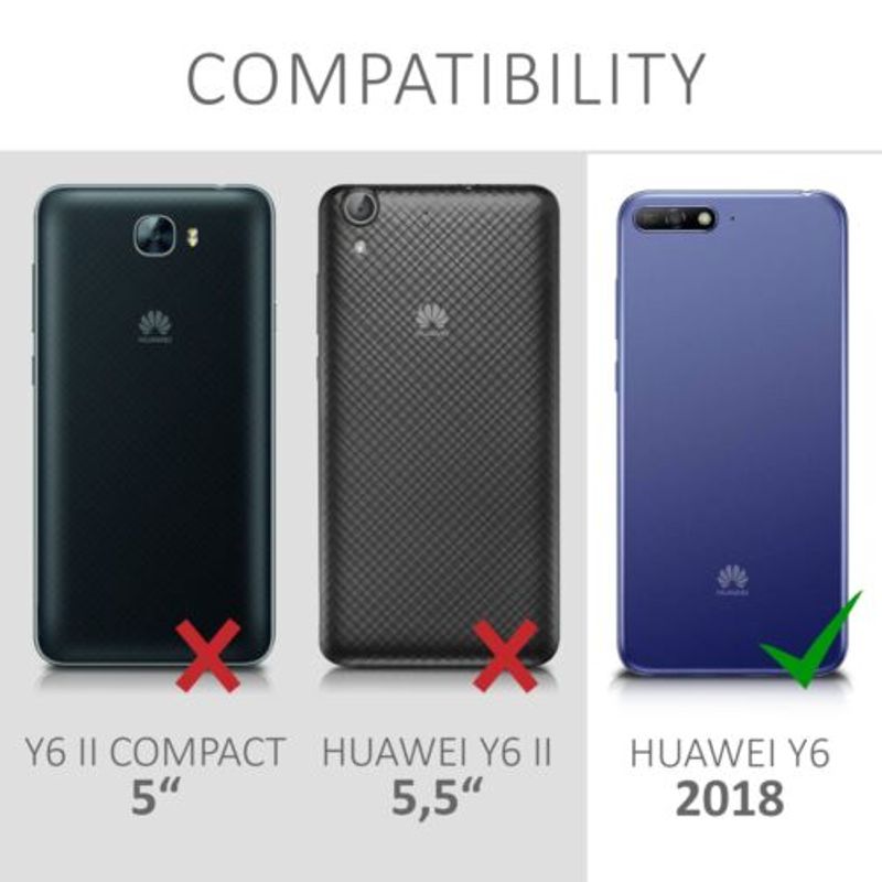 Laptop, Telefoane si Tablete - Telefoane mobile si accesorii - Accesorii Telefoane - Huse telefoane - Husa pentru Huawei Y6 (2018), Textil, Albastru, 44880.03 - Infinity.ro