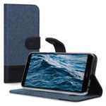 Laptop, Telefoane si Tablete - Telefoane mobile si accesorii - Accesorii Telefoane - Huse telefoane - Husa pentru Huawei Y6 (2018), Textil, Albastru, 44880.03 - Infinity.ro