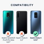 Laptop, Telefoane si Tablete - Telefoane mobile si accesorii - Accesorii Telefoane - Huse telefoane - Husa Kwmobile pentru Xiaomi Redmi Note 9, Silicon, Verde, 53147.172 - Infinity.ro