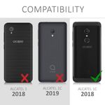 Laptop, Telefoane si Tablete - Telefoane mobile si accesorii - Accesorii Telefoane - Huse telefoane - Husa pentru Alcatel 1C, Piele ecologica, Negru, 44642.01 - Infinity.ro