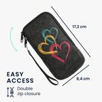 Laptop, Telefoane si Tablete - Telefoane mobile si accesorii - Accesorii Telefoane - Huse telefoane - Husa Universala Kwmobile marime XL - 6,8 inch, Microfibra, Multicolor, 49866.4.11 - Infinity.ro
