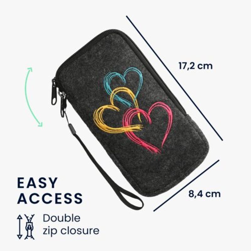 Laptop, Telefoane si Tablete - Telefoane mobile si accesorii - Accesorii Telefoane - Huse telefoane - Husa Universala Kwmobile marime XL - 6,8 inch, Microfibra, Multicolor, 49866.4.11 - Infinity.ro