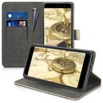 Laptop, Telefoane si Tablete - Telefoane mobile si accesorii - Accesorii Telefoane - Huse telefoane - Husa pentru Wiko Lenny 5, Piele ecologica, Maro, 46462.01 - Infinity.ro