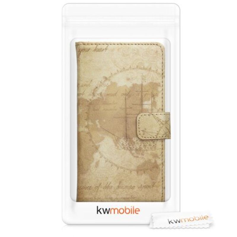 Laptop, Telefoane si Tablete - Telefoane mobile si accesorii - Accesorii Telefoane - Huse telefoane - Husa pentru Wiko Lenny 5, Piele ecologica, Maro, 46462.01 - Infinity.ro