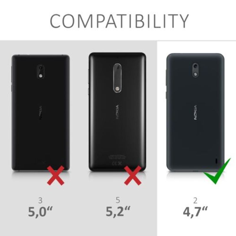 Laptop, Telefoane si Tablete - Telefoane mobile si accesorii - Accesorii Telefoane - Huse telefoane - Husa pentru Nokia 2, Piele ecologica, Maro, 44513.02 - Infinity.ro