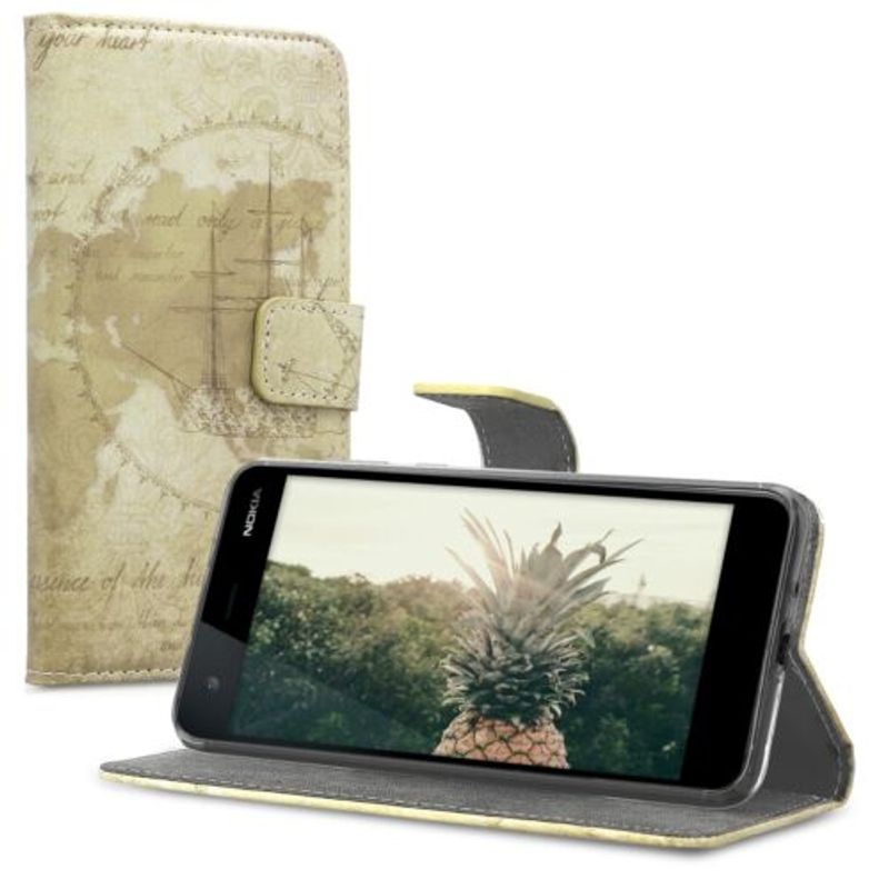 Laptop, Telefoane si Tablete - Telefoane mobile si accesorii - Accesorii Telefoane - Huse telefoane - Husa pentru Nokia 2, Piele ecologica, Maro, 44513.02 - Infinity.ro