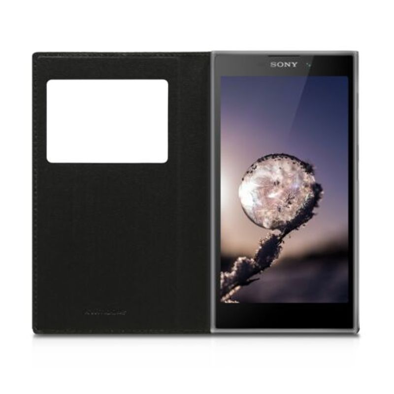 Laptop, Telefoane si Tablete - Telefoane mobile si accesorii - Accesorii Telefoane - Huse telefoane - Husa pentru Sony Xperia L2, Piele ecologica, Negru, 44287.01 - Infinity.ro