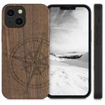 Laptop, Telefoane si Tablete - Telefoane mobile si accesorii - Accesorii Telefoane - Huse telefoane - Husa pentru iPhone 13 Mini, Lemn, Maro, 55936.01 - Infinity.ro