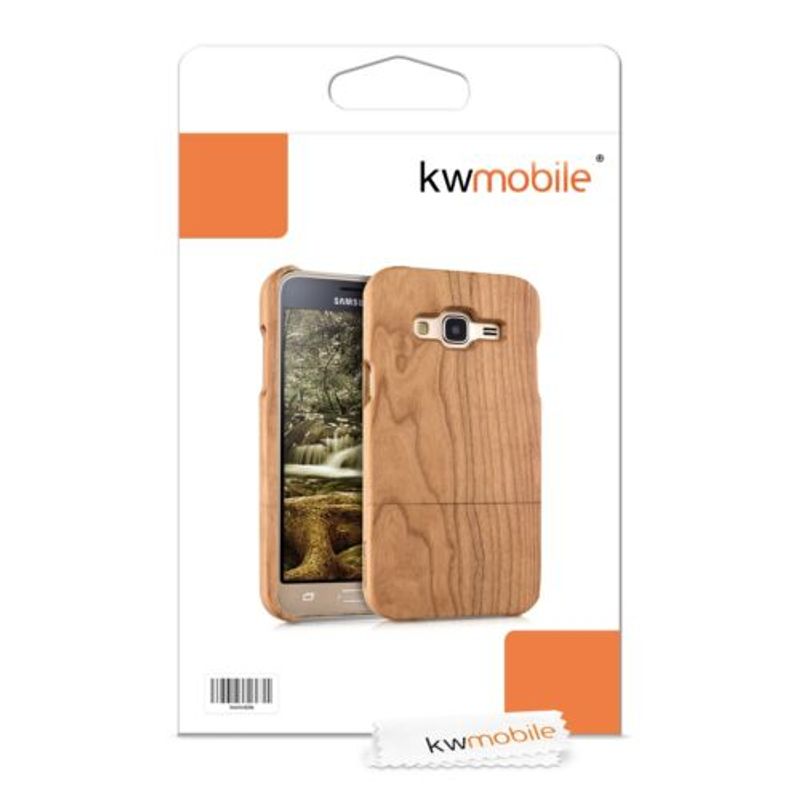 Laptop, Telefoane si Tablete - Telefoane mobile si accesorii - Accesorii Telefoane - Huse telefoane - Husa pentru Samsung Galaxy J3 (2016), Lemn, Maro, 38160.24 - Infinity.ro