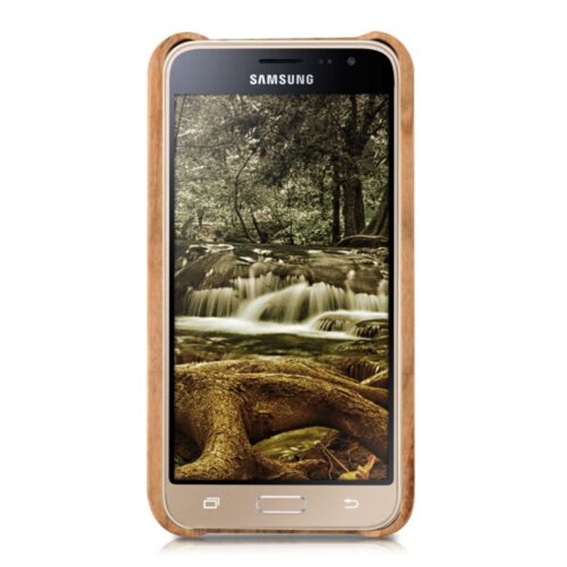 Laptop, Telefoane si Tablete - Telefoane mobile si accesorii - Accesorii Telefoane - Huse telefoane - Husa pentru Samsung Galaxy J3 (2016), Lemn, Maro, 38160.24 - Infinity.ro