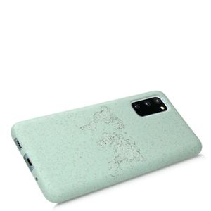 Husa pentru Samsung Galaxy S20, Fibre vegetale, Verde, 51956.01