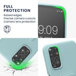 Laptop, Telefoane si Tablete - Telefoane mobile si accesorii - Accesorii Telefoane - Huse telefoane - Husa Kwmobile pentru Xiaomi Redmi Note 11/Redmi Note 11s, Silicon, Verde, 58266.71 - Infinity.ro