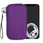 Laptop, Telefoane si Tablete - Telefoane mobile si accesorii - Accesorii Telefoane - Huse telefoane - Husa Universala pentru telefon L, 6,5 inch, Neopren, Mov, 46188.3.38 - Infinity.ro