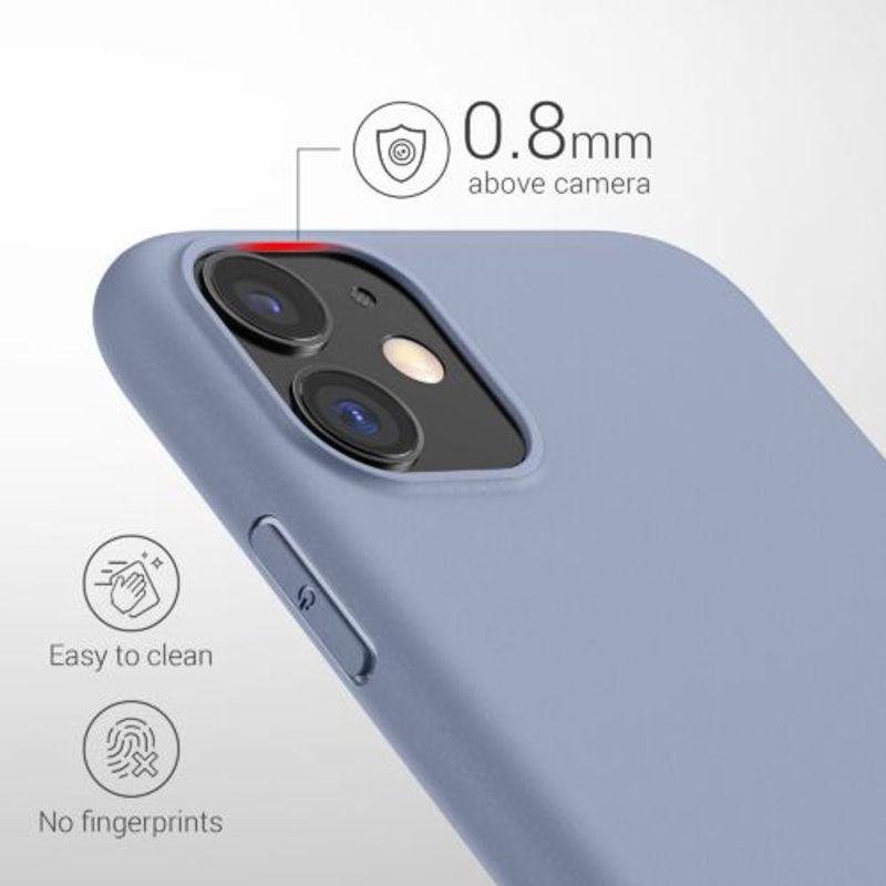 Laptop, Telefoane si Tablete - Telefoane mobile si accesorii - Accesorii Telefoane - Huse telefoane - Husa pentru Apple iPhone 11, Silicon, Mov, 49787.136 - Infinity.ro