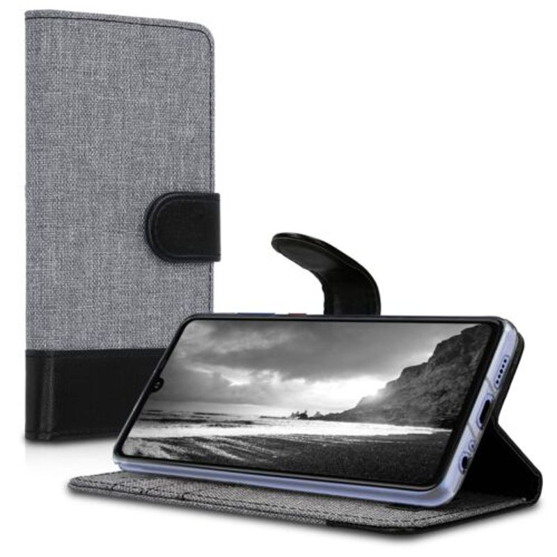 Laptop, Telefoane si Tablete - Telefoane mobile si accesorii - Accesorii Telefoane - Huse telefoane - Husa pentru Huawei P30, Textil, Gri, 47417.01 - Infinity.ro