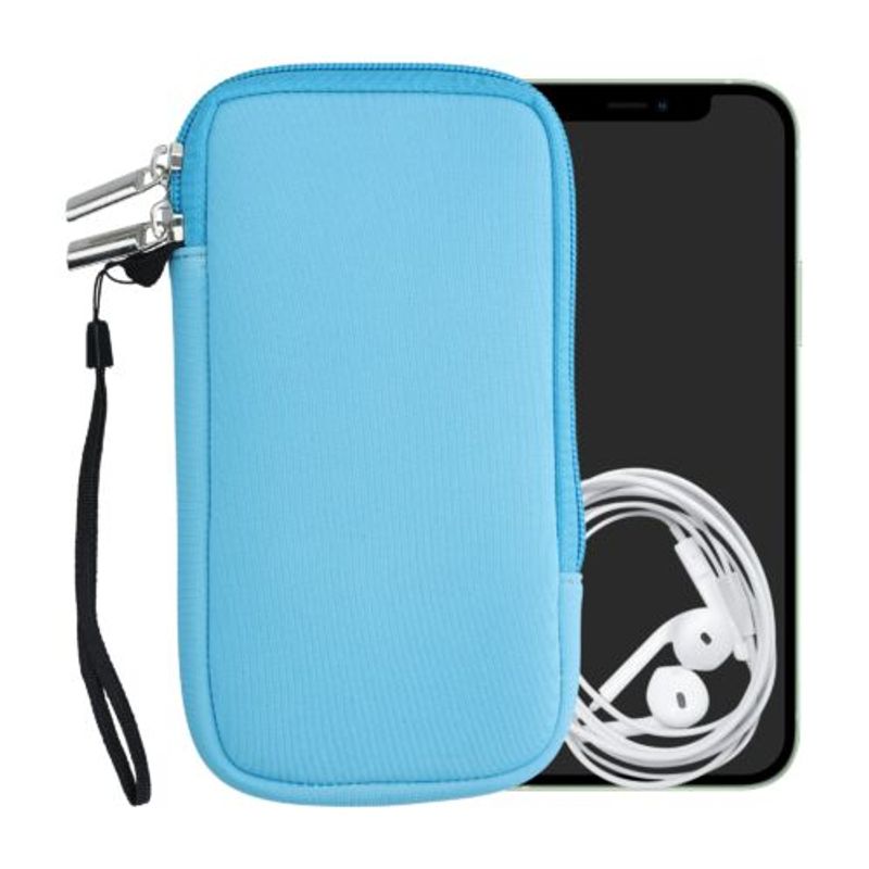 Laptop, Telefoane si Tablete - Telefoane mobile si accesorii - Accesorii Telefoane - Huse telefoane - Husa Universala pentru telefon XL, 6,8 inch, Neopren, Albastru, 46188.4.23, Kwmobile - Infinity.ro