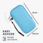 Laptop, Telefoane si Tablete - Telefoane mobile si accesorii - Accesorii Telefoane - Huse telefoane - Husa Universala pentru telefon XL, 6,8 inch, Neopren, Albastru, 46188.4.23, Kwmobile - Infinity.ro