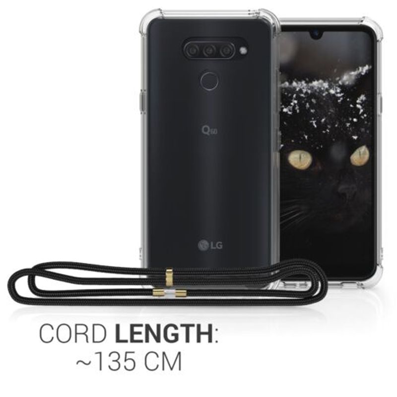 Laptop, Telefoane si Tablete - Telefoane mobile si accesorii - Accesorii Telefoane - Huse telefoane - Husa pentru LG Q60, Silicon, Transparent, 51833.03 - Infinity.ro