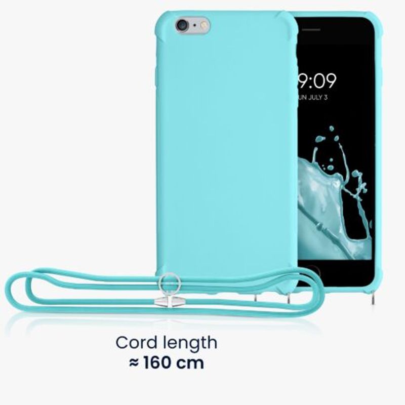 Laptop, Telefoane si Tablete - Telefoane mobile si accesorii - Accesorii Telefoane - Huse telefoane - Husa pentru Apple iPhone 6 Plus/iPhone 6s Plus, Silicon, Verde, 56274.23, Kwmobile - Infinity.ro