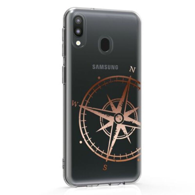 Laptop, Telefoane si Tablete - Telefoane mobile si accesorii - Accesorii Telefoane - Huse telefoane - Husa pentru Samsung Galaxy M20, Silicon, Rose Gold, 48317.02 - Infinity.ro