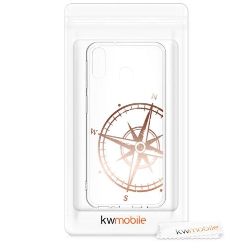 Laptop, Telefoane si Tablete - Telefoane mobile si accesorii - Accesorii Telefoane - Huse telefoane - Husa pentru Samsung Galaxy M20, Silicon, Rose Gold, 48317.02 - Infinity.ro