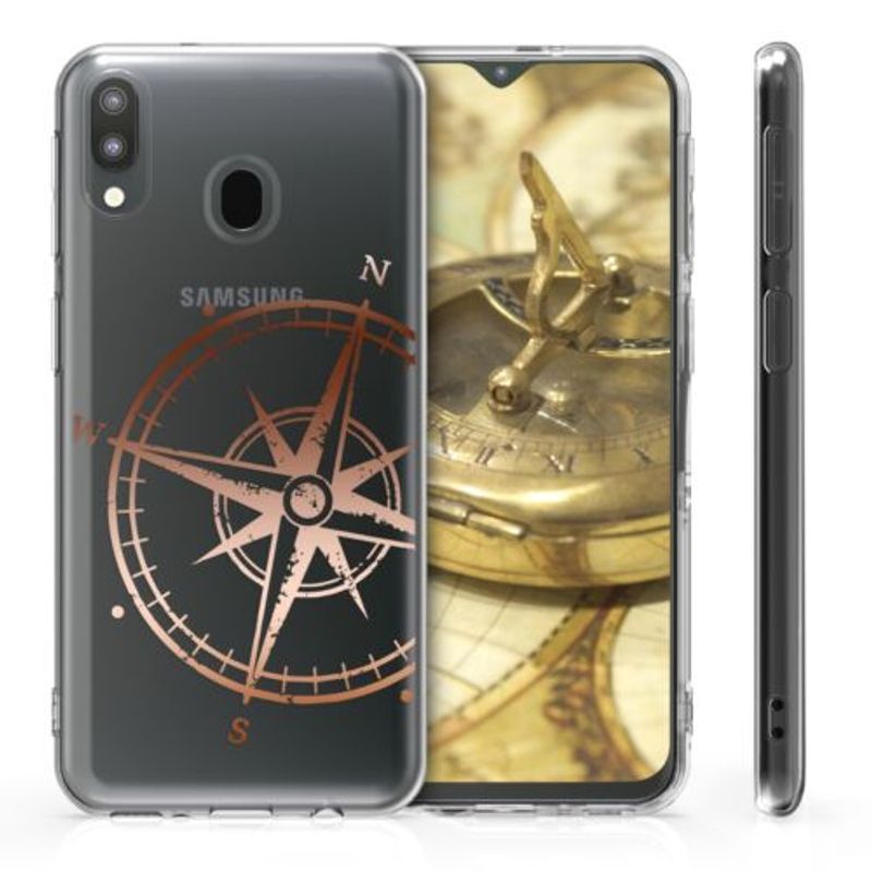 Laptop, Telefoane si Tablete - Telefoane mobile si accesorii - Accesorii Telefoane - Huse telefoane - Husa pentru Samsung Galaxy M20, Silicon, Rose Gold, 48317.02 - Infinity.ro