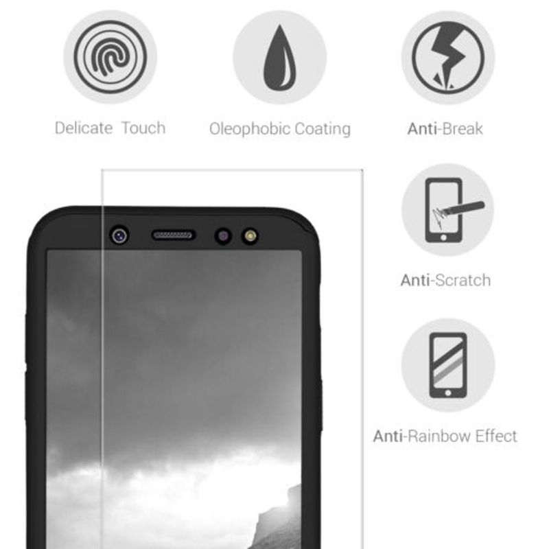 Laptop, Telefoane si Tablete - Telefoane mobile si accesorii - Accesorii Telefoane - Huse telefoane - Husa pentru Samsung Galaxy A6 (2018), Policarbonat, Negru, 46337.68 - Infinity.ro