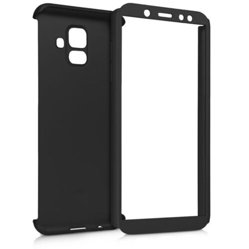 Laptop, Telefoane si Tablete - Telefoane mobile si accesorii - Accesorii Telefoane - Huse telefoane - Husa pentru Samsung Galaxy A6 (2018), Policarbonat, Negru, 46337.68 - Infinity.ro