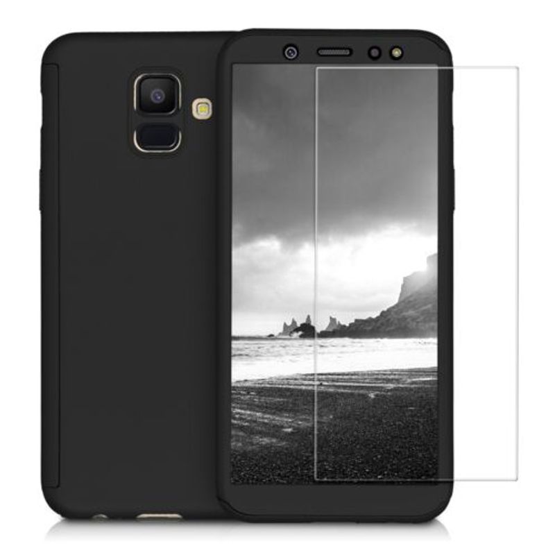 Laptop, Telefoane si Tablete - Telefoane mobile si accesorii - Accesorii Telefoane - Huse telefoane - Husa pentru Samsung Galaxy A6 (2018), Policarbonat, Negru, 46337.68 - Infinity.ro