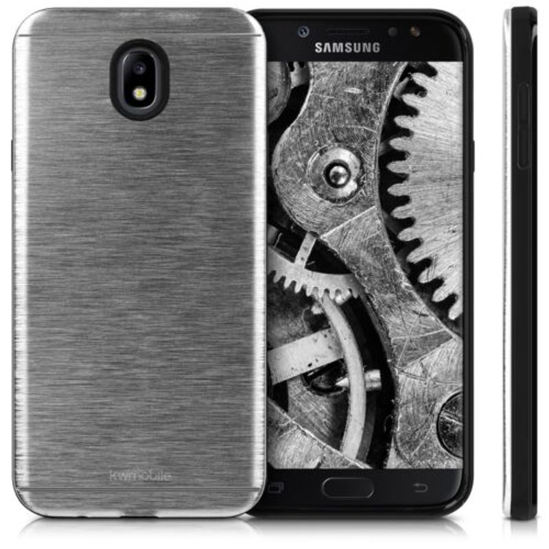 Laptop, Telefoane si Tablete - Telefoane mobile si accesorii - Accesorii Telefoane - Huse telefoane - Husa pentru Samsung Galaxy J7 (2017), Aluminiu, Silver, 43024.35 - Infinity.ro