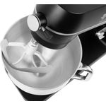 Electronice si Electrocasnice - Electrocasnice bucatarie - Mixere, tocatoare & roboti de bucatarie - Roboti de bucatarie - Robot de bucatarie ECG FORZA 6600 Metallo Nero, 1800 W, 6,5 litri, afisaj LED, sistem de amestecare planetar - Infinity.ro