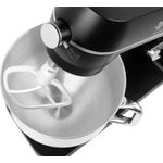 Electronice si Electrocasnice - Electrocasnice bucatarie - Mixere, tocatoare & roboti de bucatarie - Roboti de bucatarie - Robot de bucatarie ECG FORZA 6600 Metallo Nero, 1800 W, 6,5 litri, afisaj LED, sistem de amestecare planetar - Infinity.ro