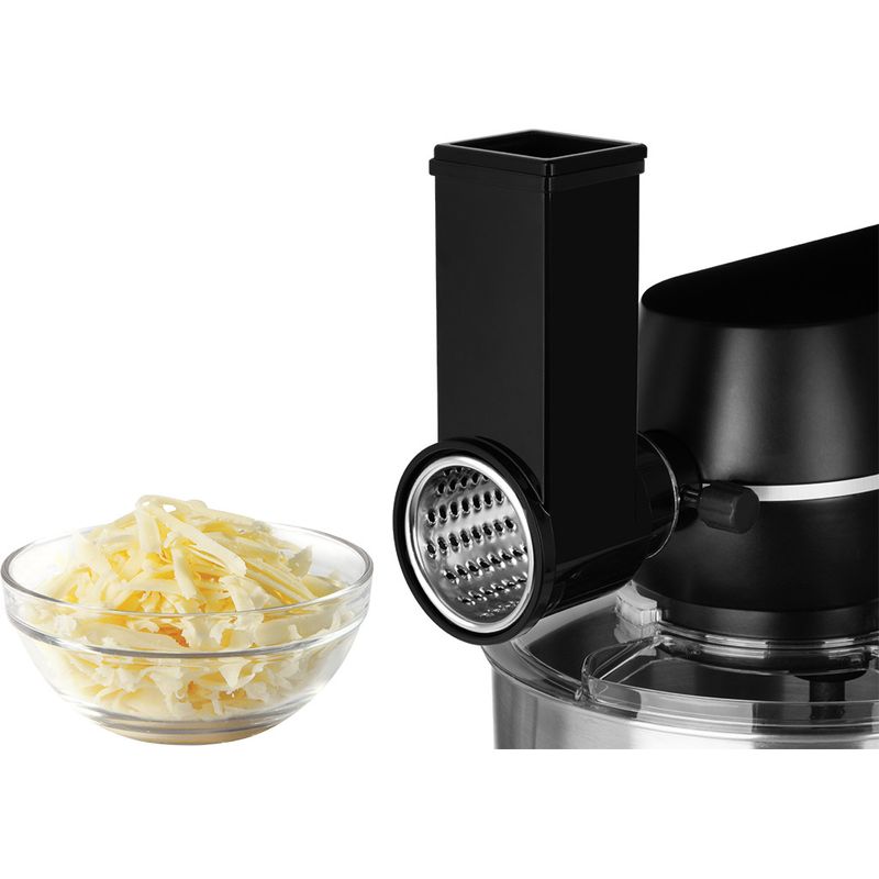 Electronice si Electrocasnice - Electrocasnice bucatarie - Mixere, tocatoare & roboti de bucatarie - Roboti de bucatarie - Robot de bucatarie ECG FORZA 6600 Metallo Nero, 1800 W, 6,5 litri, afisaj LED, sistem de amestecare planetar - Infinity.ro