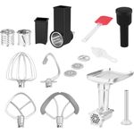 Electronice si Electrocasnice - Electrocasnice bucatarie - Mixere, tocatoare & roboti de bucatarie - Roboti de bucatarie - Robot de bucatarie ECG FORZA 6600 Metallo Nero, 1800 W, 6,5 litri, afisaj LED, sistem de amestecare planetar - Infinity.ro