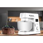 Electronice si Electrocasnice - Electrocasnice bucatarie - Mixere, tocatoare & roboti de bucatarie - Roboti de bucatarie - Robot de bucatarie ECG FORZA 5500 Giorno Bianco, 1500 W, 6,5 litri, panou de control tactil, sistem de amestecare planetar - Infinity.ro