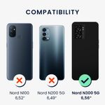 Laptop, Telefoane si Tablete - Telefoane mobile si accesorii - Accesorii Telefoane - Huse telefoane - Husa kwmobile pentru OnePlus Nord N300, Silicon, Negru, 60424.01 - Infinity.ro