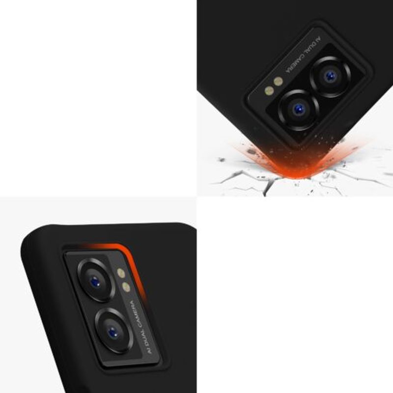 Laptop, Telefoane si Tablete - Telefoane mobile si accesorii - Accesorii Telefoane - Huse telefoane - Husa kwmobile pentru OnePlus Nord N300, Silicon, Negru, 60424.01 - Infinity.ro