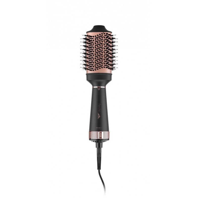 Ingrijire personala si Cosmetice - Aparate & accesorii ingrijire personala - Hair styling - Perii de par electrice - Perie cu aer cald ETA Fenite 9322 90000, 1300 W, ionizare, 3 debite de aer, 3 niveluri de temperatura, negru - Infinity.ro
