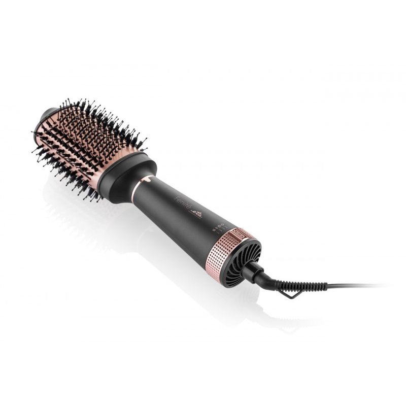 Ingrijire personala si Cosmetice - Aparate & accesorii ingrijire personala - Hair styling - Perii de par electrice - Perie cu aer cald ETA Fenite 9322 90000, 1300 W, ionizare, 3 debite de aer, 3 niveluri de temperatura, negru - Infinity.ro