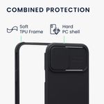 Laptop, Telefoane si Tablete - Telefoane mobile si accesorii - Accesorii Telefoane - Huse telefoane - Husa Kwmobile pentru Samsung Galaxy A52/Galaxy A52 5G/Galaxy A52s 5G, Silicon, Negru, 58682.01 - Infinity.ro