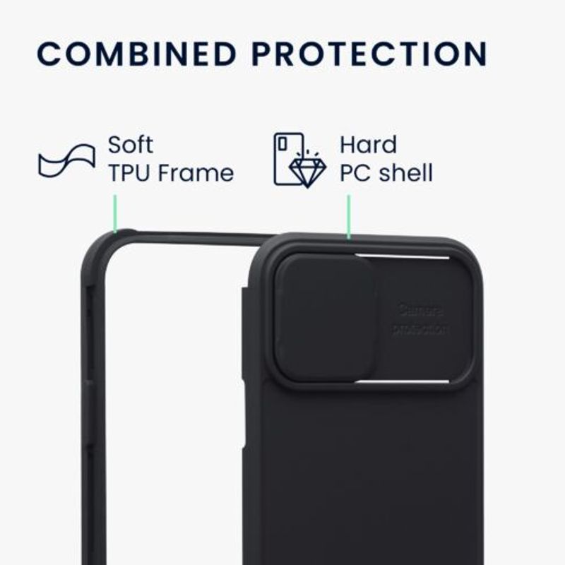 Laptop, Telefoane si Tablete - Telefoane mobile si accesorii - Accesorii Telefoane - Huse telefoane - Husa Kwmobile pentru Samsung Galaxy A52/Galaxy A52 5G/Galaxy A52s 5G, Silicon, Negru, 58682.01 - Infinity.ro