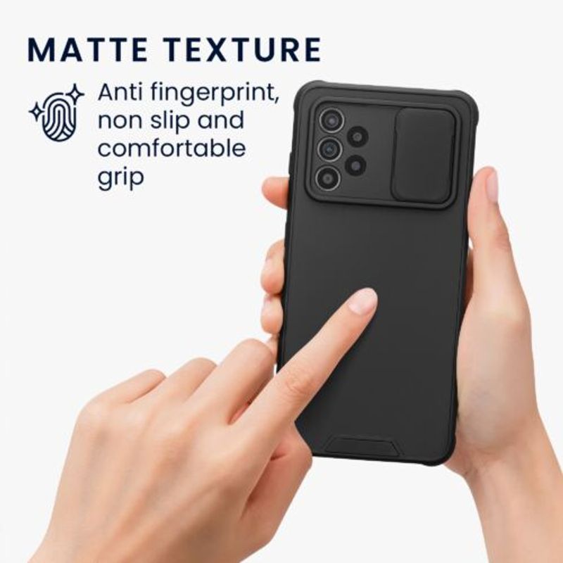 Laptop, Telefoane si Tablete - Telefoane mobile si accesorii - Accesorii Telefoane - Huse telefoane - Husa Kwmobile pentru Samsung Galaxy A52/Galaxy A52 5G/Galaxy A52s 5G, Silicon, Negru, 58682.01 - Infinity.ro