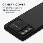 Laptop, Telefoane si Tablete - Telefoane mobile si accesorii - Accesorii Telefoane - Huse telefoane - Husa Kwmobile pentru Samsung Galaxy A52/Galaxy A52 5G/Galaxy A52s 5G, Silicon, Negru, 58682.01 - Infinity.ro