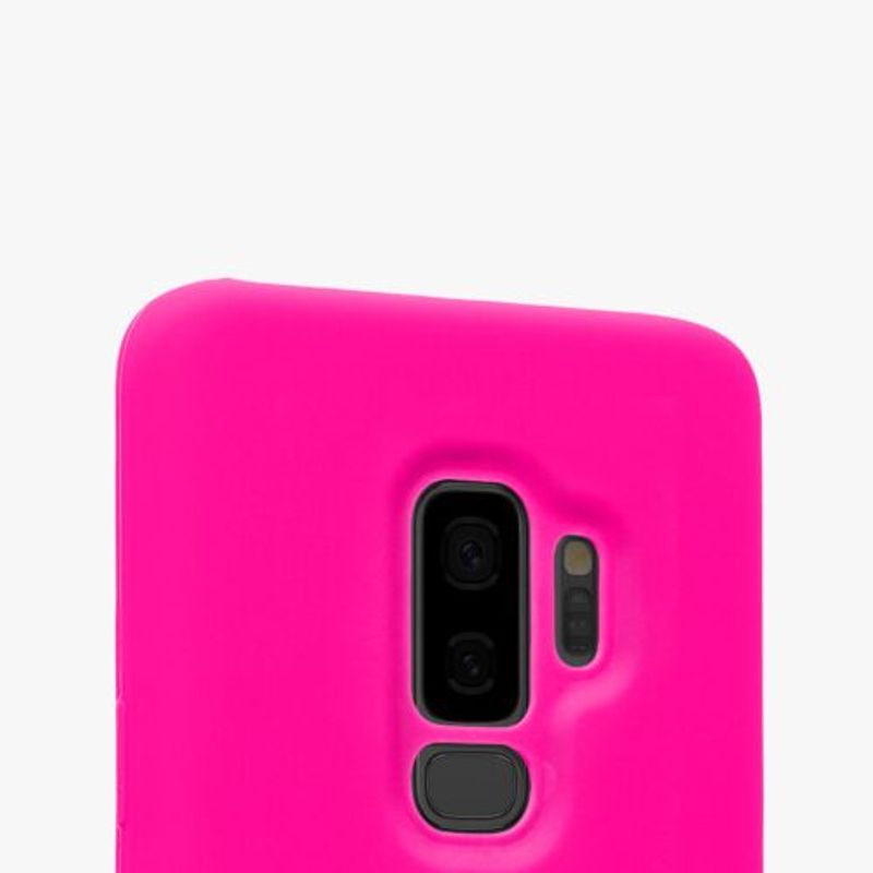 Laptop, Telefoane si Tablete - Telefoane mobile si accesorii - Accesorii Telefoane - Huse telefoane - Husa Kwmobile pentru Samsung Galaxy S9 Plus, Silicon, Roz, 44183.77 - Infinity.ro