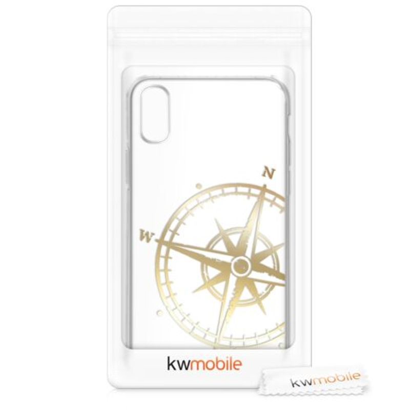 Laptop, Telefoane si Tablete - Telefoane mobile si accesorii - Accesorii Telefoane - Huse telefoane - Husa pentru Apple iPhone X/iPhone XS, Silicon, Gold, 42505.14 - Infinity.ro